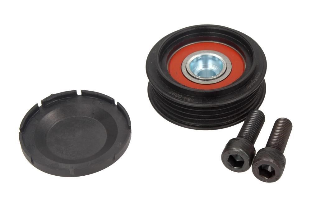 Idler tensioner pulley Audi Cabriolet: 540397 Maxgear Drive belt tensioner pulley