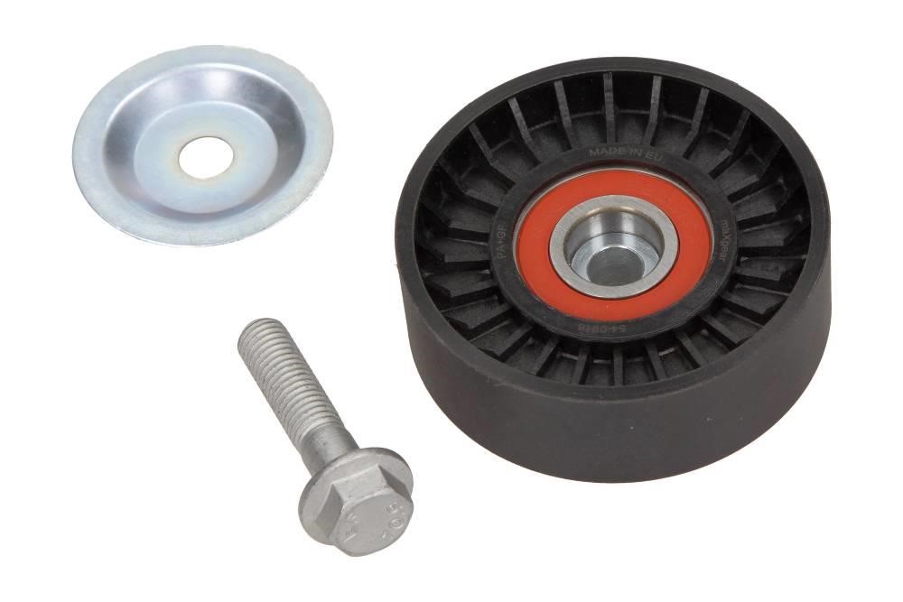 Idler tensioner pulley Peugeot 607: 540918 Maxgear Bypass roller