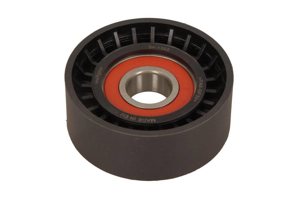 Belt tensioner pulley DS: 541322 Maxgear Tensioner pulley, v-ribbed belt