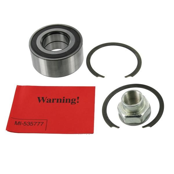 Wheel hub bearing Opel Corsa E: VKBA6550 SKF Front Wheel Bearing Kit