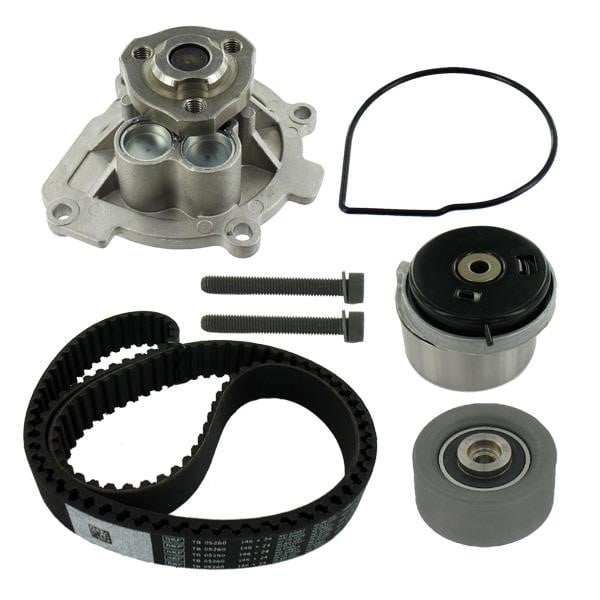 Timing belt set Opel Corsa E: VKMC052601 SKF TIMING BELT KIT WITH WATER PUMP