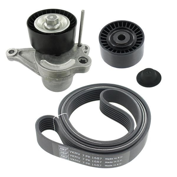Drive belt kit Opel Vivaro: VKMA36132 SKF Drive belt kit