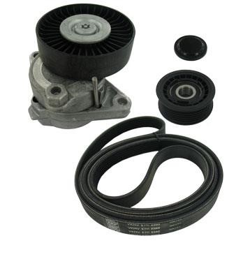 Drive belt kit Chrysler: VKMA38017 SKF Drive belt kit