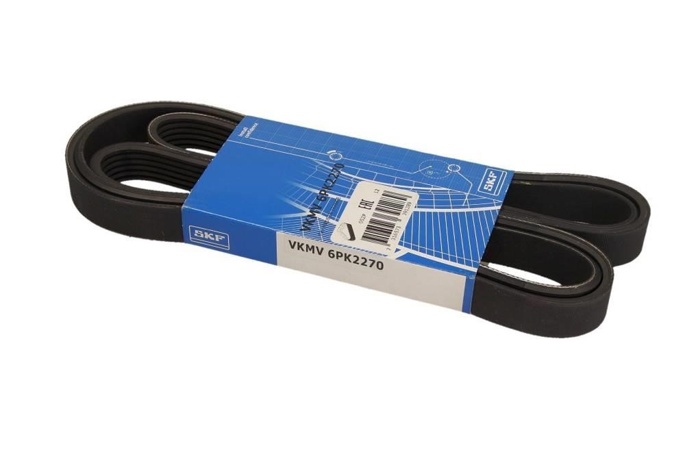 Drive belt Jaguar: VKMV6PK2270 SKF Poly-V belt 6PK2270