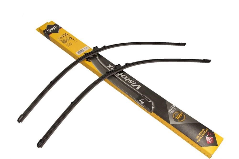 Windshield wipers Porsche Cayenne: 119436 SWF Wiper Blade Kit SWF VisioFlex OE 650/650