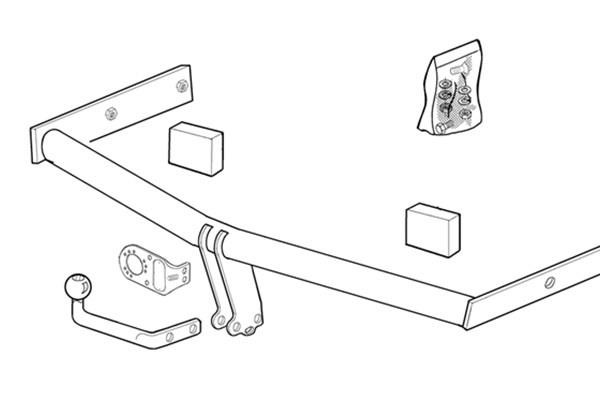 359500 Brink Trailer hitch