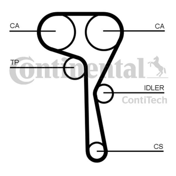 Buy Contitech CT1167K1 at a low price in United Arab Emirates!
