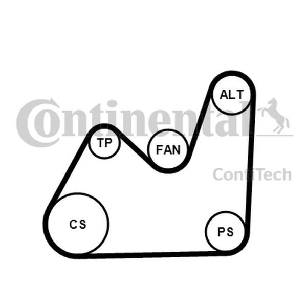 Buy Contitech 5PK1432K1 at a low price in United Arab Emirates!