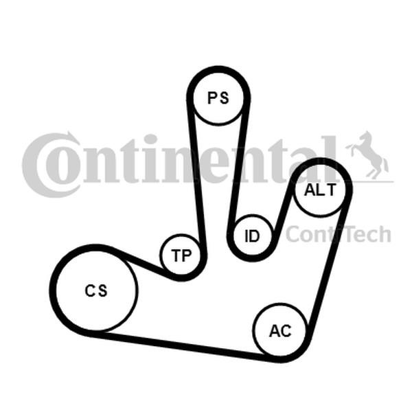 Buy Contitech 6PK1795K1 at a low price in United Arab Emirates!