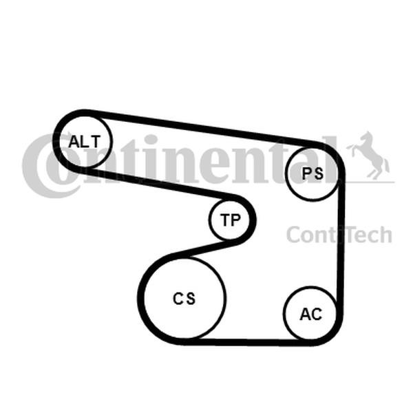 Buy Contitech 6PK1900K1 at a low price in United Arab Emirates!