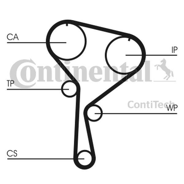 Buy Contitech CT1035WP1 at a low price in United Arab Emirates!