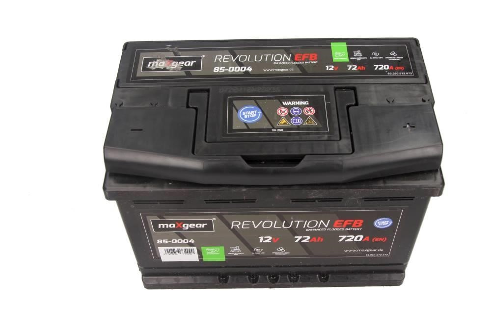 Accumulator battery Dacia Duster: 850004 Maxgear Battery Maxgear 12B 70Ач 760A(EN) R+