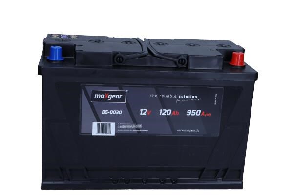 850030 Maxgear Battery Maxgear 12V 120AH 950A(EN) R+