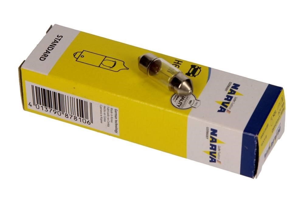 173153000 Narva Glow bulb C10W 12V 10W