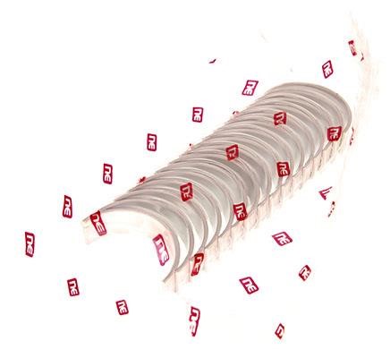 6107530000 NE Connecting rod bearings, set