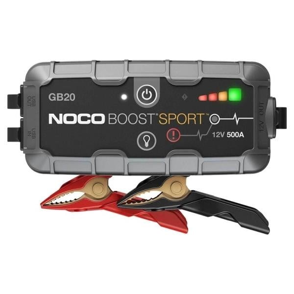 GB20 Noco Starter NOCO BOOST SPORT GB20 12V 500A, UltraSafe Lithium, USB Power Bank (4l petrol)