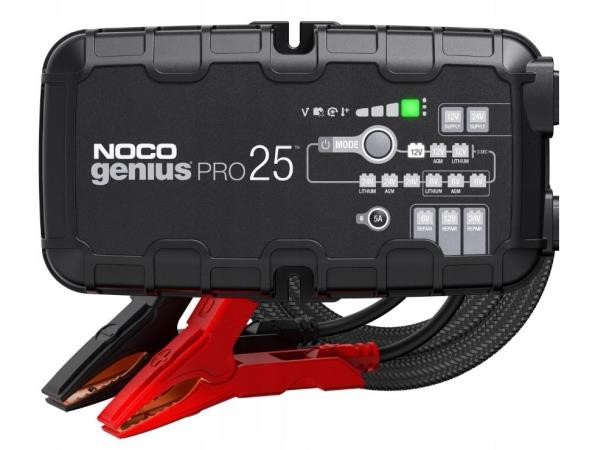 GENIUS25 Noco Car charger NOCO Genius PRO 25 6V/12V/24V, 25A