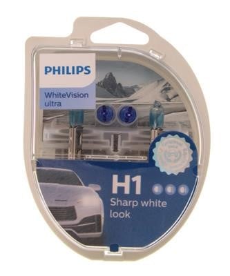 12258WVUSM Philips Halogen lamp Philips Whitevision Ultra 12V H1 55W