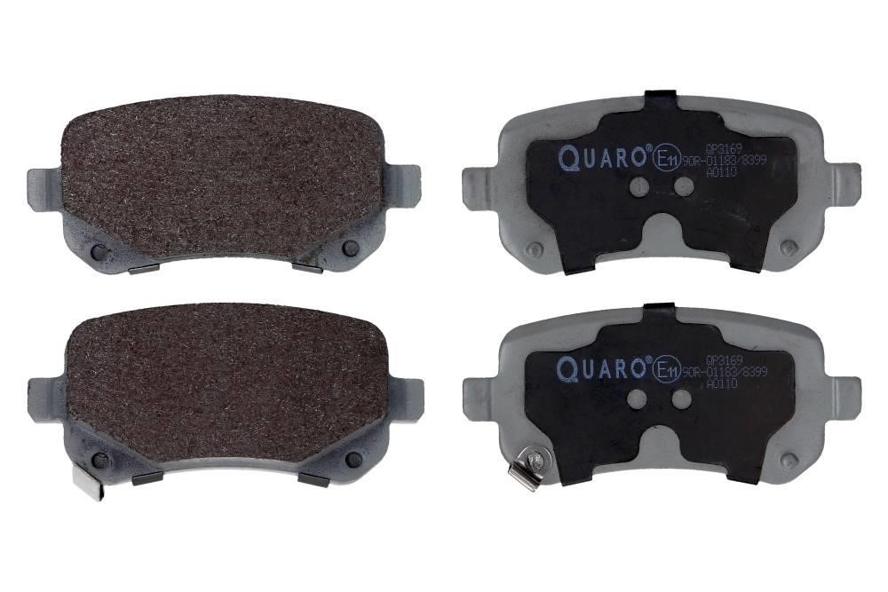 Disc brake pad set Dodge Journey: QP3169 Quaro Brake pad set