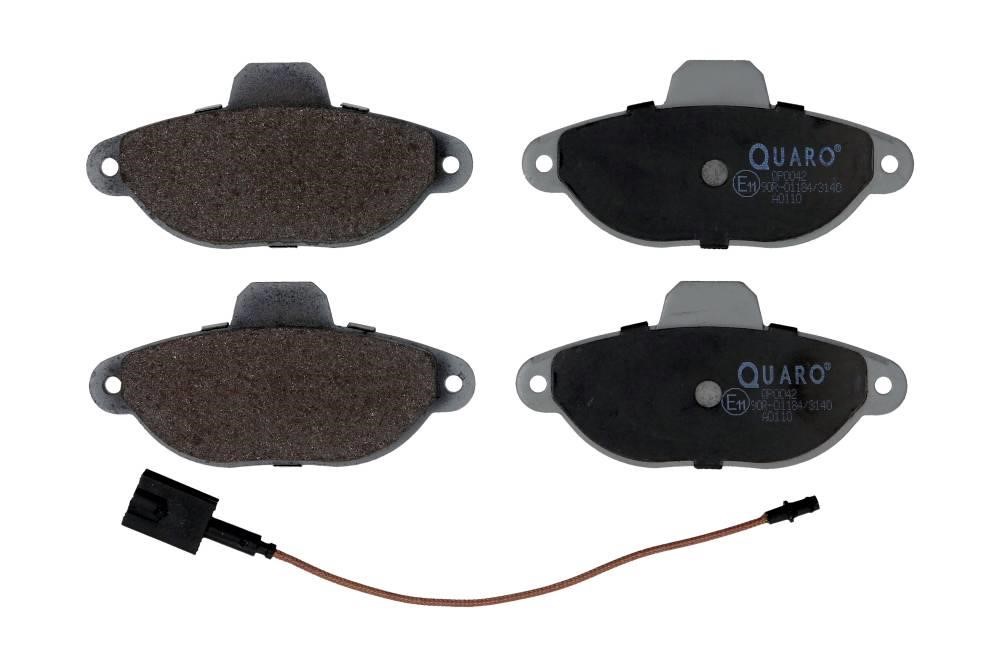 Disc brake pad set Lancia Y: QP0042 Quaro Brake pad set