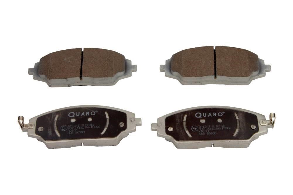 Brake pad Chevrolet Aveo: QP1242 Quaro Brake pad set