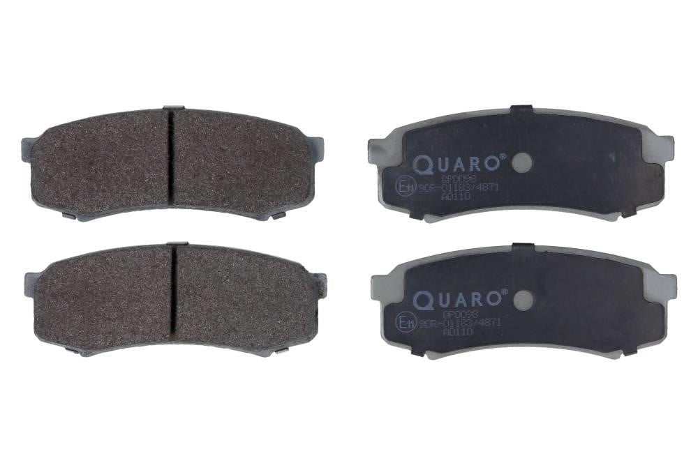 Disc brake pad set Toyota Sequoia: QP0098 Quaro Brake pad set