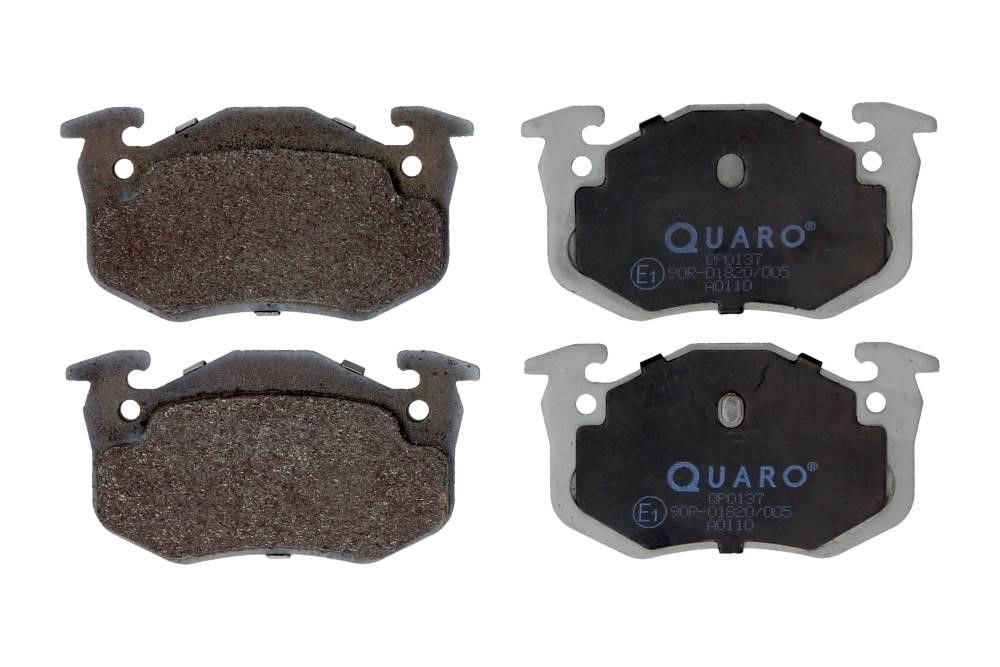Brake pad kit Citroen ZX: QP0137 Quaro Brake pad set