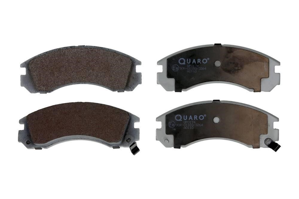 Disc brake pad set Mitsubishi Space Runner: QP0174 Quaro Brake pad set