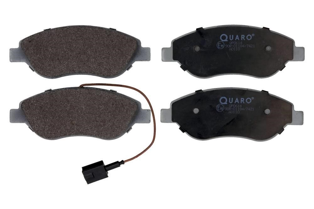 Quaro QP0614 Brake pad set QP0614 QP0614 Quaro Brake pad set