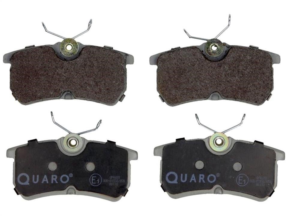 Disc brake pad set Ford Fiesta: QP6689 Quaro Brake pad set