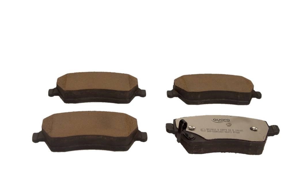 Disc brake pad set Suzuki Swift: QP2261C Quaro Brake pad set