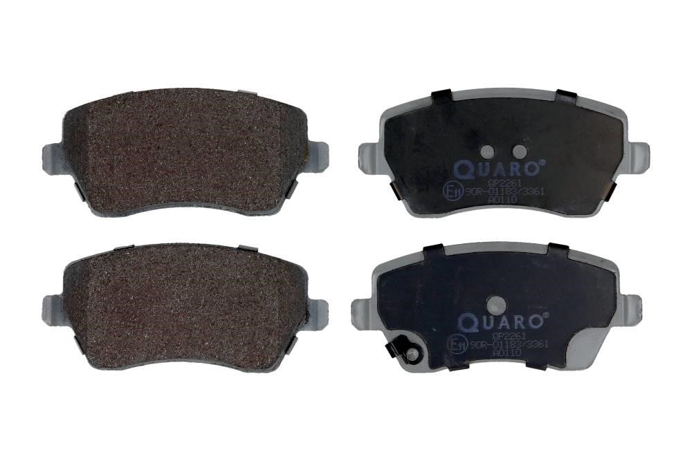 Brake pad kit Suzuki Splash: QP2261 Quaro Brake pad set