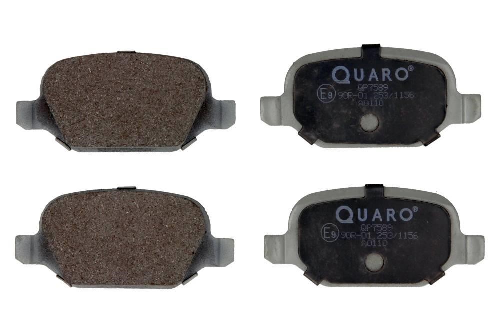 Brake pad Alfa Romeo 147: QP7589 Quaro Brake pad set