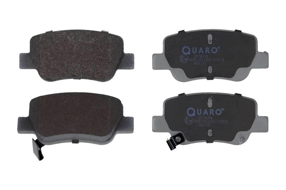 Brake pad kit Toyota Avensis: QP5694 Quaro Brake pad set
