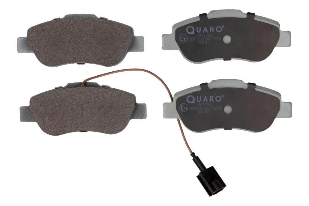 Disc brake pad set Peugeot Bipper: QP5786 Quaro Brake pad set