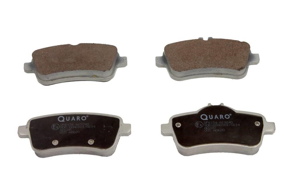 Brake pad Mercedes GLA-Class: QP8154 Quaro Brake pad set