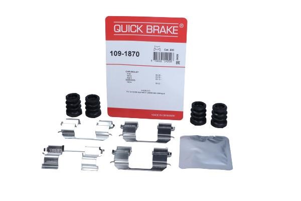 Brakes Chevrolet Aveo: 1091870 Quick brake Brake pad fitting kit