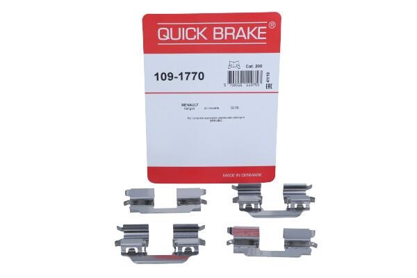 Brake pad fitting accessory Renault Koleos: 1091770 Quick brake Brake pad spring