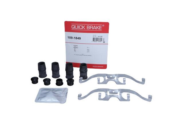 Rear brake pad fitting kit DS DS 5: 1091849 Quick brake Brake pad fitting kit