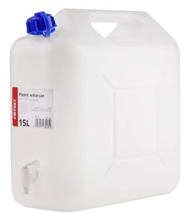 03203 AMiO Watercan with tap 15L plastic