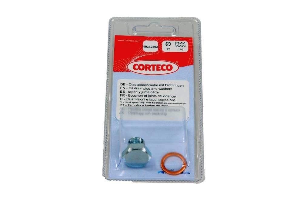Sump plug Rover Streetwise: 49362593 Corteco Sump plug
