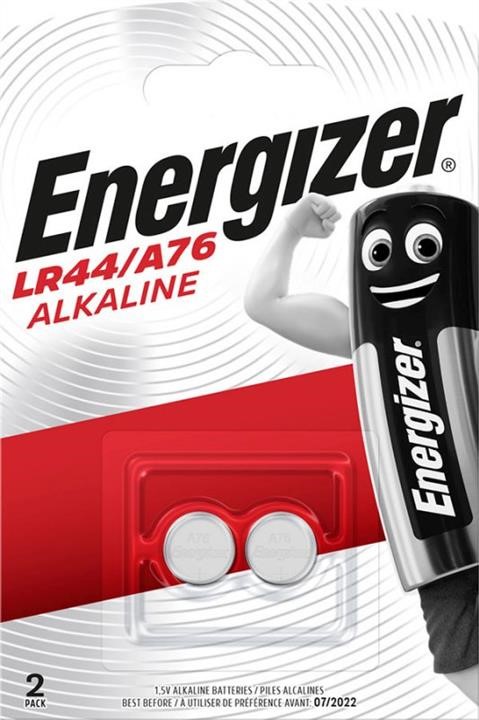 623055 Energizer Battery Energizer Alkaline LR44/A76, 2 pcs.