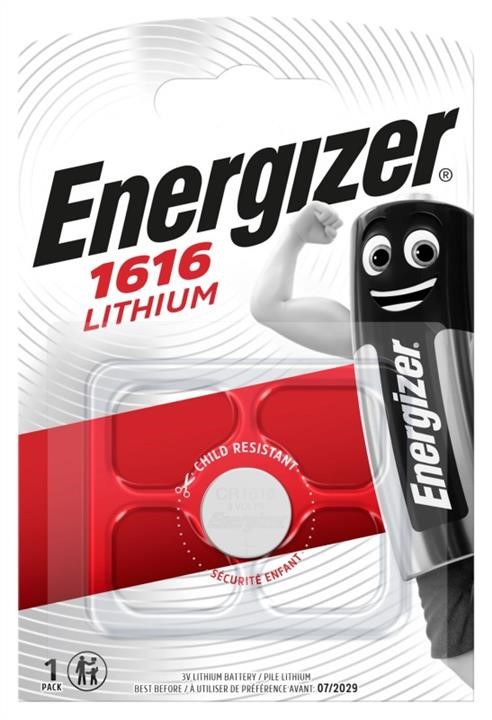 E300163700 Energizer Battery Energizer Lithium 1616, 1 pcs.