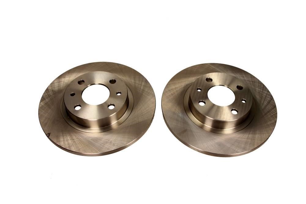 Maxgear 19-0768 Unventilated front brake disc 190768 190768 Maxgear Unventilated front brake disc