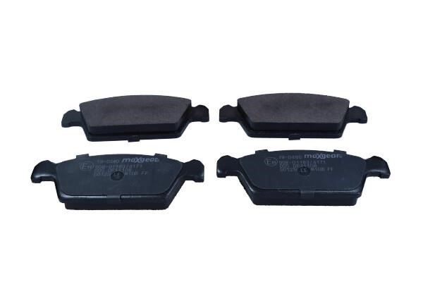 Brake pad Daewoo Tico: 190480 Maxgear Brake pad set
