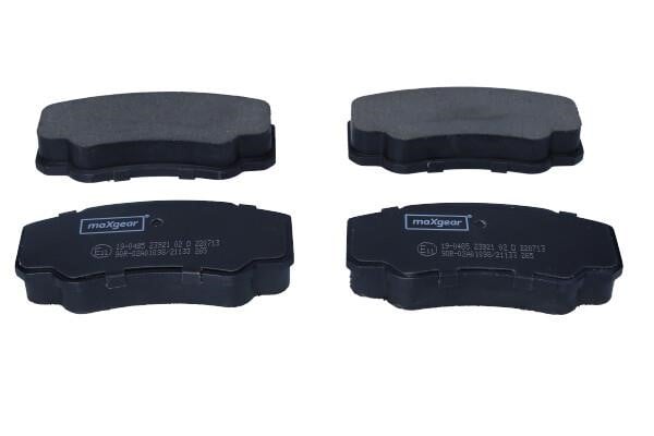 Brake pad Peugeot Boxer: 190485 Maxgear Brake pad set