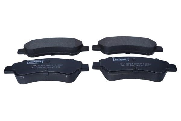 Brake pad kit Citroen AMI: 190574 Maxgear Brake pad set