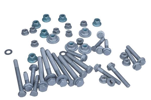 Wishbone bushes Audi: 24804 febi Suspension arm mounting bolts, set