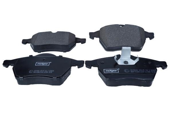 Disc brake pad set Opel Calibra A: 190642 Maxgear Brake pad set