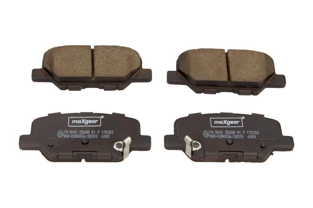 Maxgear 19-3043 Front disc brake pads, set 193043 193043 Maxgear Front disc brake pads, set